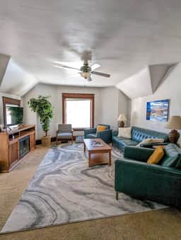 The NorthShore Lofte - Fireplace Haven - Image 3